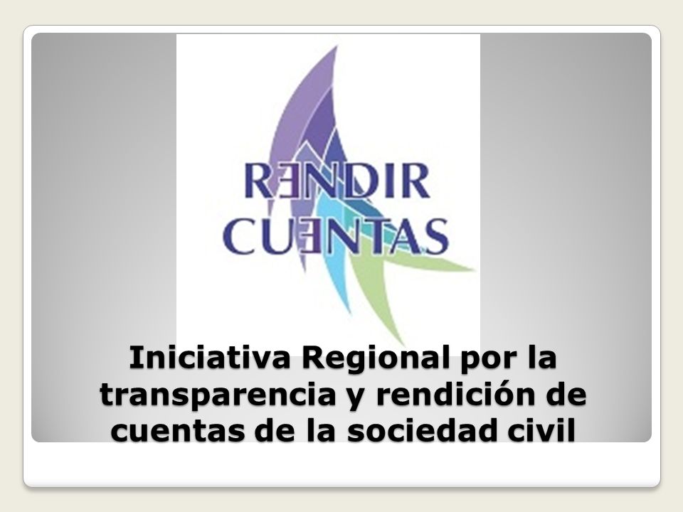 rendir cuentas